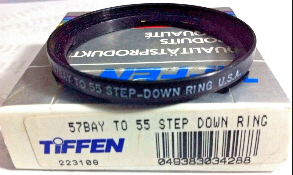 TIFFEN B57-55mm BAY 57 TO 55mm STEP DOWN RING FOR HASSELBLAD LENSES B57-55mm - Image 2 of 4