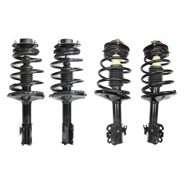 Set Of 4 Complete Front Rear Shock Struts Springs For 1992 1996 Toyota Camry EBay