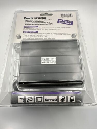 NEW 12V DC To 115V AC Portable Power Inverter 150W For Car Boat RV Camping - Picture 2 of 2