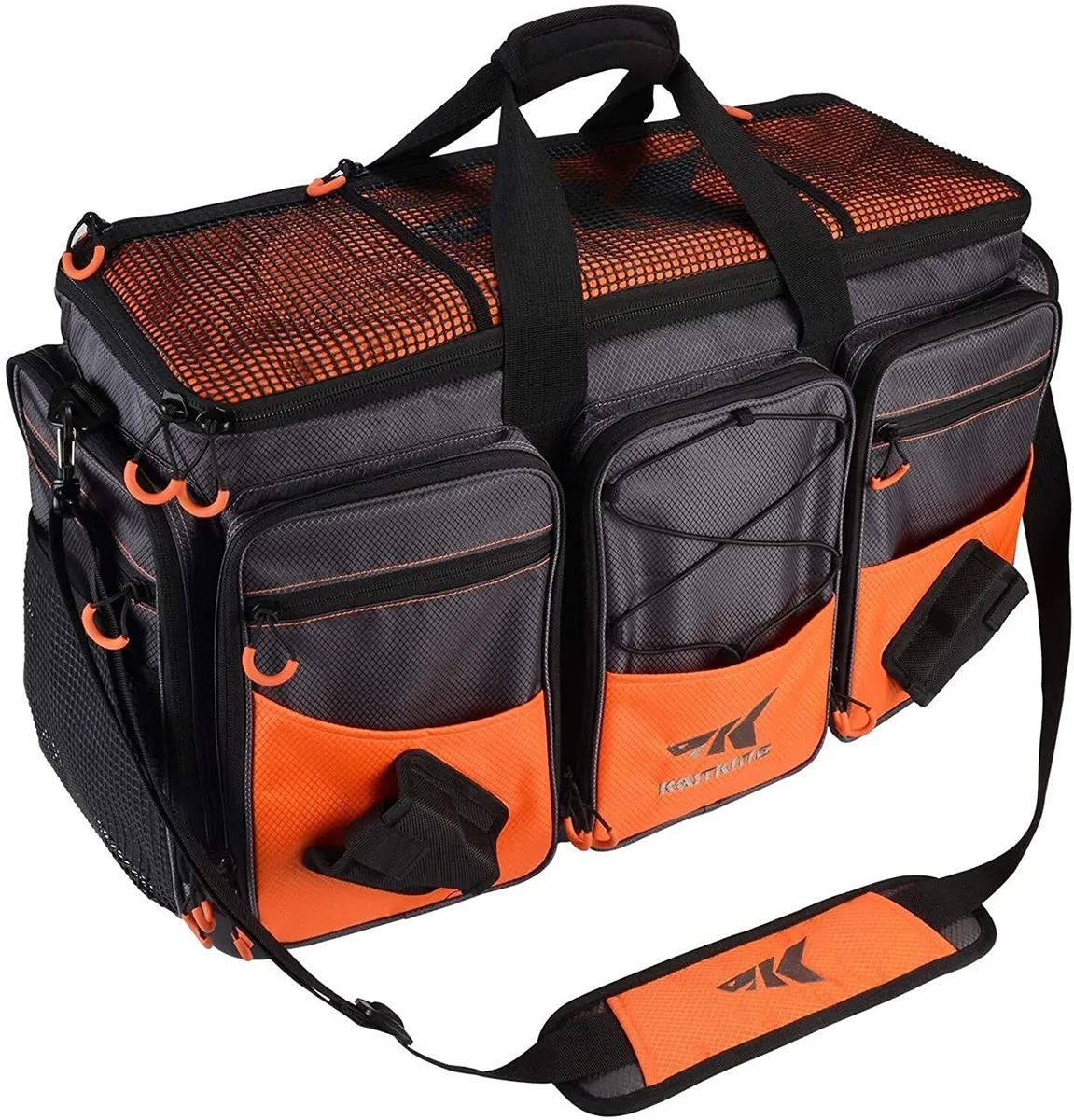 KastKing Large-Hawg 26.4X11X15.4 Fishing Tackle Gear Storage Bags  Zippers