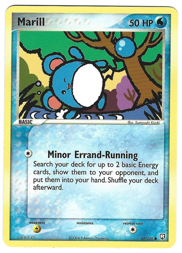 ロケット団マリル英語版ポケモンカード 68/109 Pokemon Card Ex Team Rocket Returns Marill 68/109. | eBay