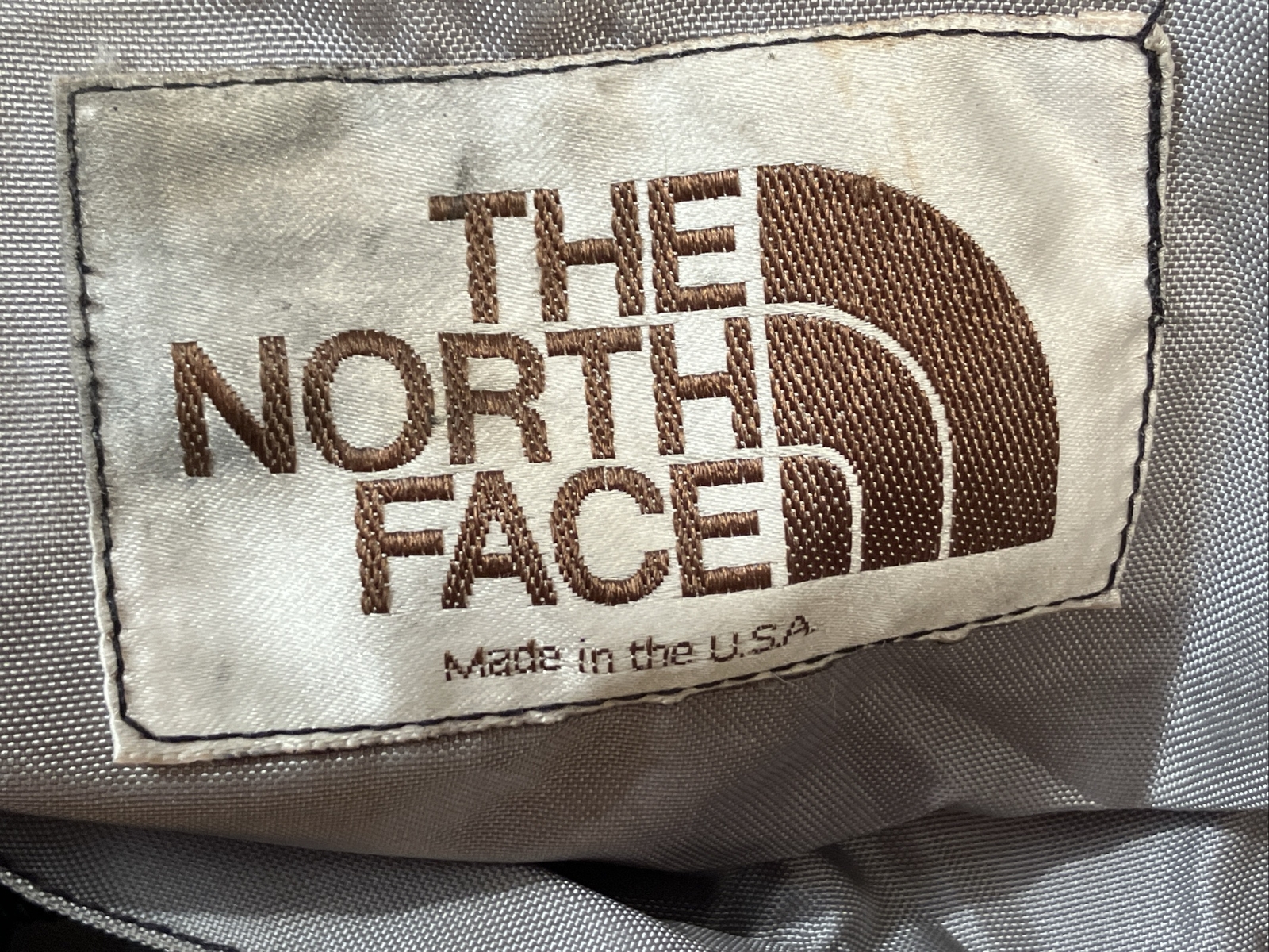 Vintage The North Face Brown Label Aluminum External Frame Backpack Large Hiking