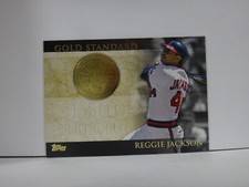 2012 Topps Gold Standard California Angels Baseball Card #GS34 Reggie Jackson