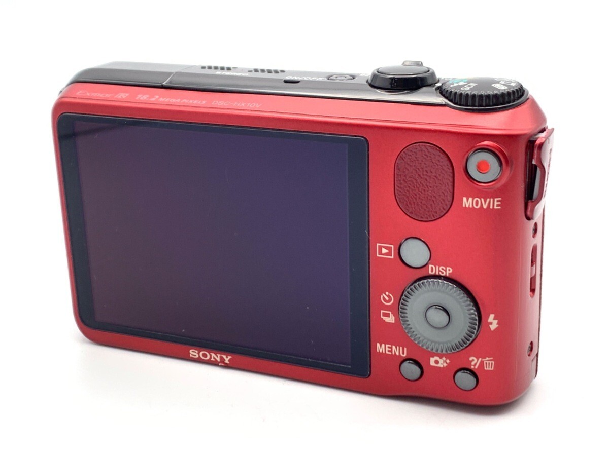Sony Digital Camera DSC-HX10V Cyber Shot Red 16x 18.9MP