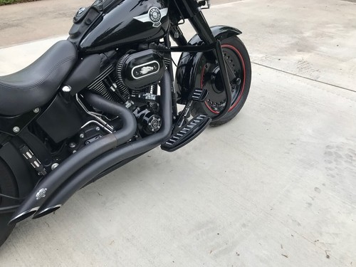Barra de carretera con protección de motor Bagger 4 Softail Harley Fatboy Heritage 00-17 - Imagen 4 de 7