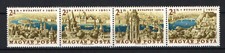 Hungary 1961. Budapest panorama set in strip MNH (**) Michel: 8 EUR