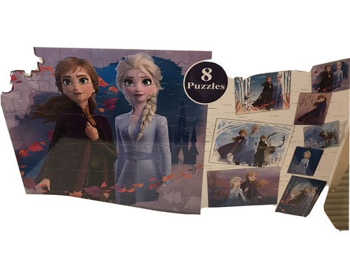 Frozen II 8-Puzzle Pack Box Set 48 Pieces Each NEW Gift Set Elsa Anna ...