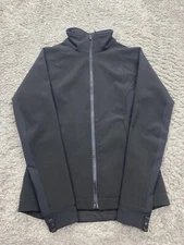 The North Face Jacket Women XS Apex Bionic Softshell Windwall Black Fleece Lined