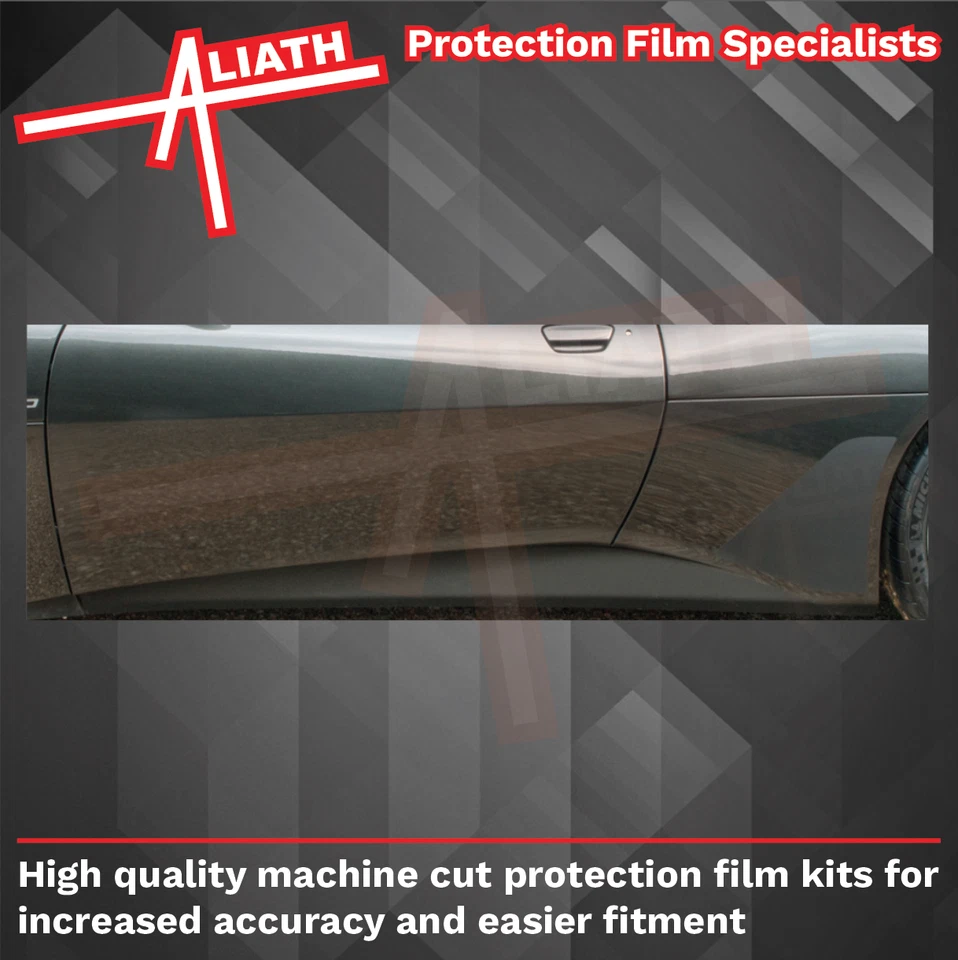 Se adapta a Lotus Evora GT430, falda de alféizar trasero protector de astillas de piedra película de protección de pintura - Imagen 2 de 4