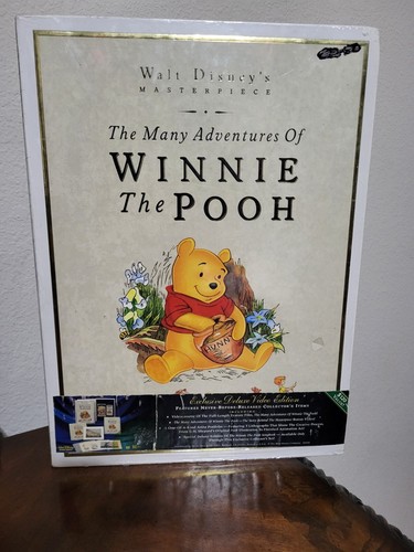 Many Adventures of Winnie the Pooh Exclusive Deluxe Video Edition Disney VHS NEW