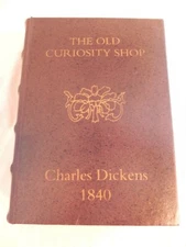 The Old Curiosity Shop, Faux Storage Book Nesting Box, Charles Dickens 1840