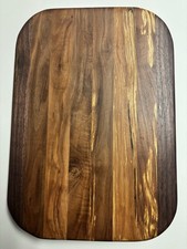 Wild Cherry/Walnut Footed Cutting Board Or Se...