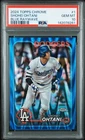 2024 Topps Chrome Shohei Ohtani #1 Blue Raywave /150 PSA 10 GEM MINT POP 25