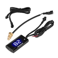  Motorcycle Digital Thermometer Instrument Water Temperature Meter Gauge Ultru 