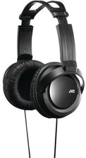 JVC HARX330 Full Size Extra Bass Headphone Around Ear Black  New Headphone 