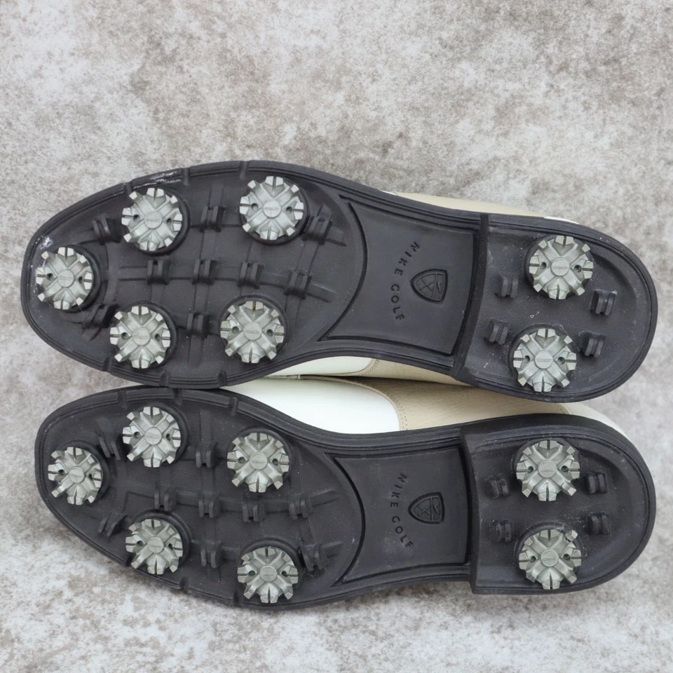 Zapatos de golf Nike con clavos blancos y beige 192093-122 para mujer talla 6,5 Foto 4 de 4