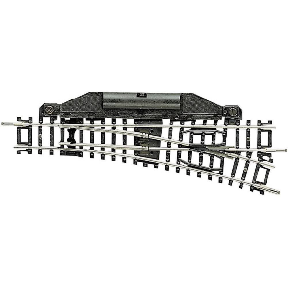 Aiguillage électrique Fleischmann 22263 à droite pour maquette ferroviaire N