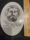 The Face Of Christ Etched Oval Stone Joe Castillo Tennessee Mint Cross Reflect — photo 6
