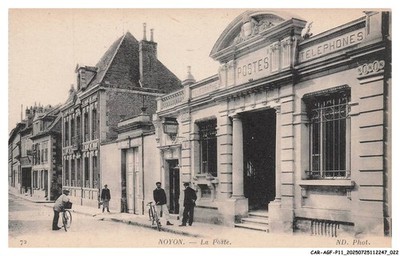 CAR-AGFP11-0652-60 - NOYON - La Poste
