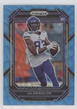 2022 Panini Prizm Rookies Blue Wave Prizm 143/199 Jalen Nailor #358 sa0