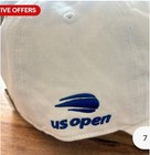 JP Morgan Chase Hat White Us Open Adjustable Cap TWO AVAILABLE  — photo 5