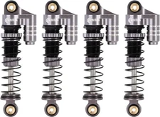INJORA 39mm Shocks- Aluminum Threaded Adjustable Oil Filled Damper for Grey 