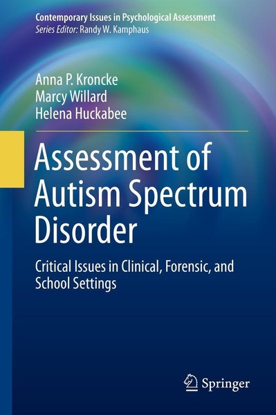 Assessment Of Autism Spectrum Disorder Anna P. Kroncke-image