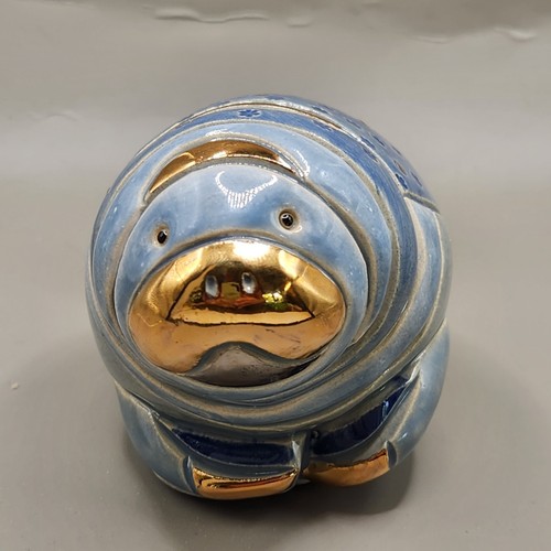 Vintage Artesania Rinconada De Rosa Manatee' 24kt Gold W/Box #751 - Picture 2 of 9