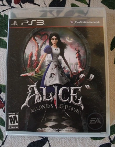 ALICE: MADNESS RETURNS Sony PlayStation 3 Game USED MINT