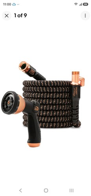 #ad Pocket Hose Copper Bullet 75 FT With Thumb Spray Nozzle AS SEEN ON TV $69.69