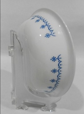 HTF 1 Corelle SNOWFLAKE BLUE 10-oz DESSERT BOWL 5-3/8'' Sauce Fruit Garland