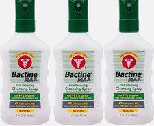 Bactine Max Pain Relieving Cleansing Spray 5oz 3PK  12/27