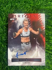 2023 Panini Chronicles UFC Origins Autograph Red #OAMFR Manon Fiorot Auto