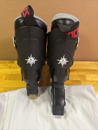 Roces Inline Skates Men's Size 5 Black & Black Laces Made in Italy VGC - Picture 10 of 24