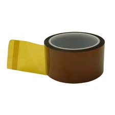 JVCC Kapton Polyimide Film Tape [1 mil] (EGPF-01): 1-1/2 in. x 36 yds. (Amber/Tr