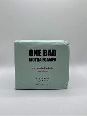 One Bad Motha Foamer Carbonated Bubble Clay Mask, 3.53oz NEW FREE SHIPPING!