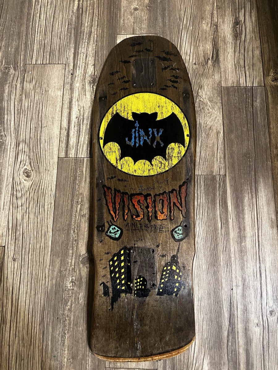 86 Vision Jinx Pro Model Marty Jimenez Skateboard Deck Vintage