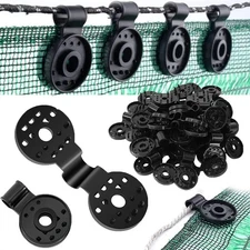 10-200Pcs Shade Cloth Plastic Clips for Sun Shade Net Sun Shade Fixing Clamps 