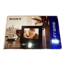 DIGITAL FRAME Sony DPF-D72N Digital Photo Frame Open Box BRAND NEW 