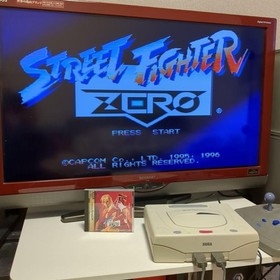 Street Fighter Zero Sega Saturn #9165e1