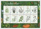 NETHERLANDS 2026 GARDEN HERBS SHEET MNH