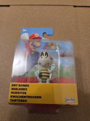 #ad NEW Jakks Pacific Super Mario Bros Dry Bones 2.5quot; Figure $12.98