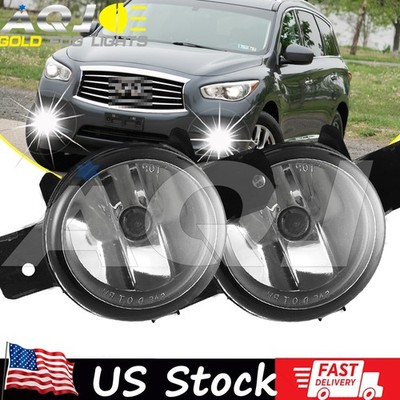 For INFINITI JX35 2013 LED Pair High Power Fog Light Lamp Left & Right