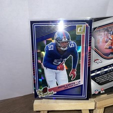 2025 Donruss Optic Abdul Carter Blue Checker HOLO “The Rookies”