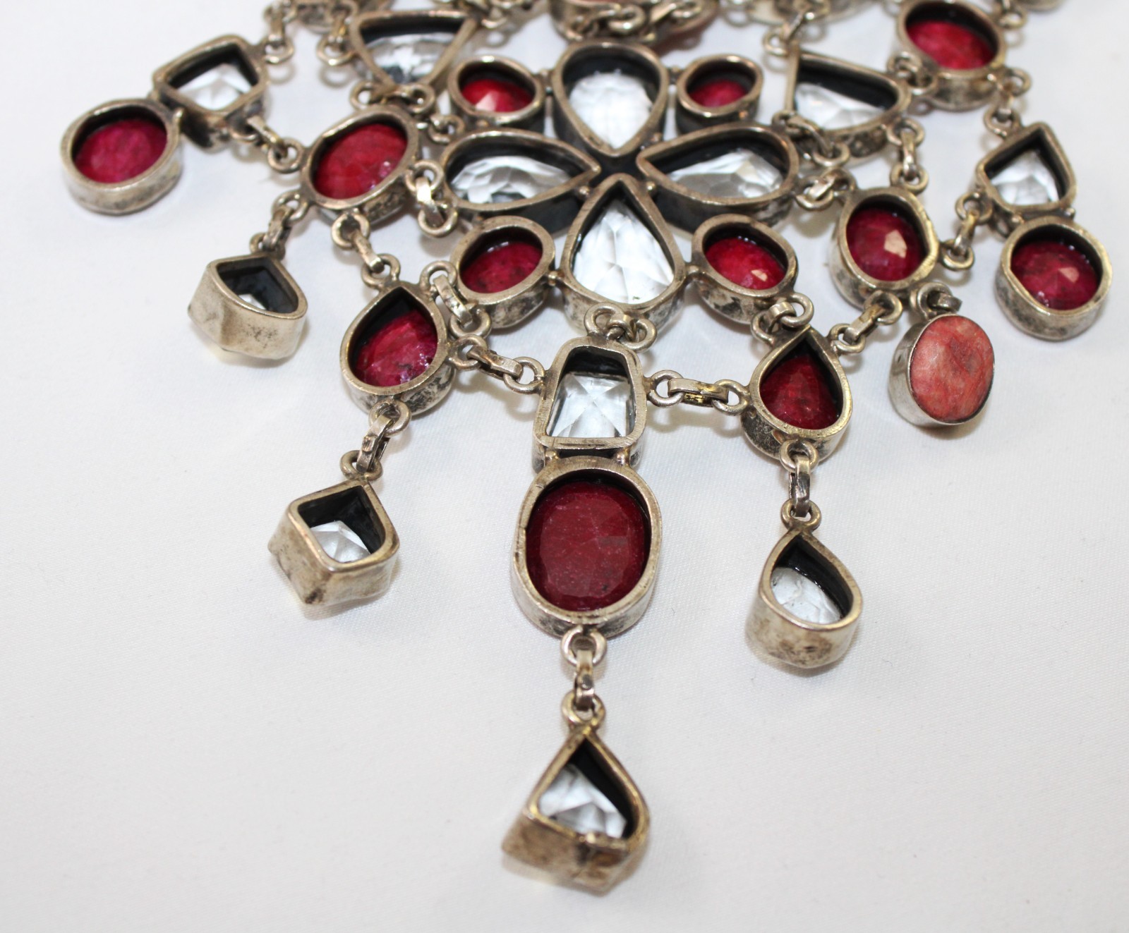 Sterling Silver Statement Style Rhodochrosite & C… - image 11