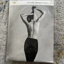 NEW Banana Republic Dark Grey Ultimate Opaque Control Top Tights Size Medium