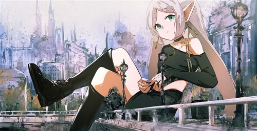 Timeless Vogue Frieren Beyond Journey's End Kunstbuch T.K.C B5/24P Doujinshi JP - Bild 2 von 5