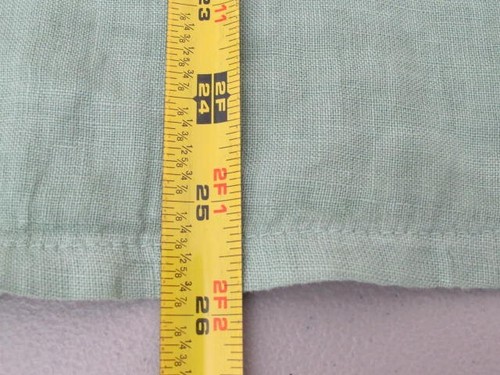 Terzo Millennio Damen Hemd MED Italian Made Leinen Kunstknopf hinten mintgrün - Bild 9 von 11