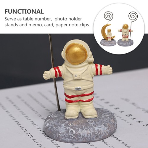 Astronaut Photo Folder Desktop Memo Holder Picture Fixed Clip - 第 7/12 張圖片