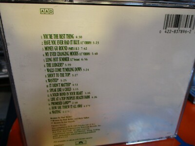1989 The Singular Adventures Of THE STYLE COUNCIL US CD Paul